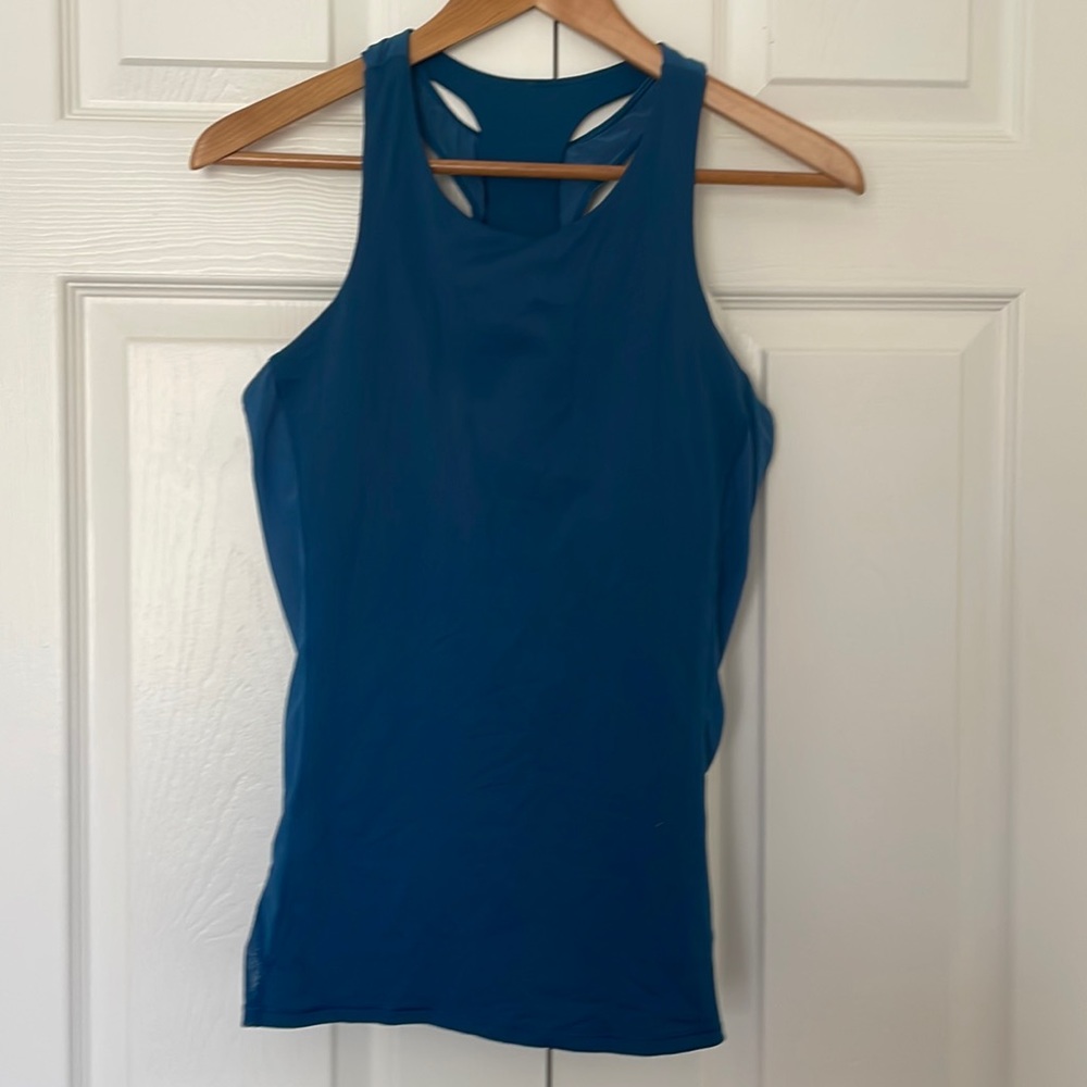 lululemon athletica Blue Tank Top